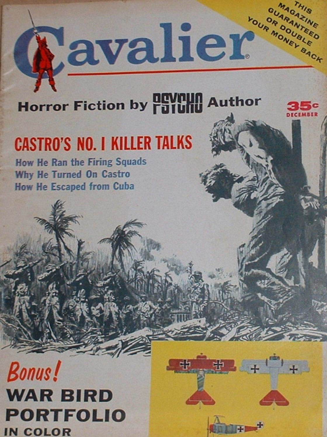 Cavalier December 1960 magazine back issue Cavalier magizine back copy Cavalier December 1960 Adult Magazine Back Issue Published by Fawcett Publications and Founded in 1952. Horror Fiction By Psycho Author.
