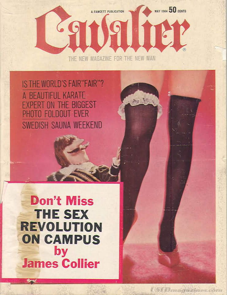 Cavalier May 1964 magazine back issue Cavalier magizine back copy Cavalier May 1964 Adult Magazine Back Issue Published by Fawcett Publications and Founded in 1952. Is The World's Fair Fair?