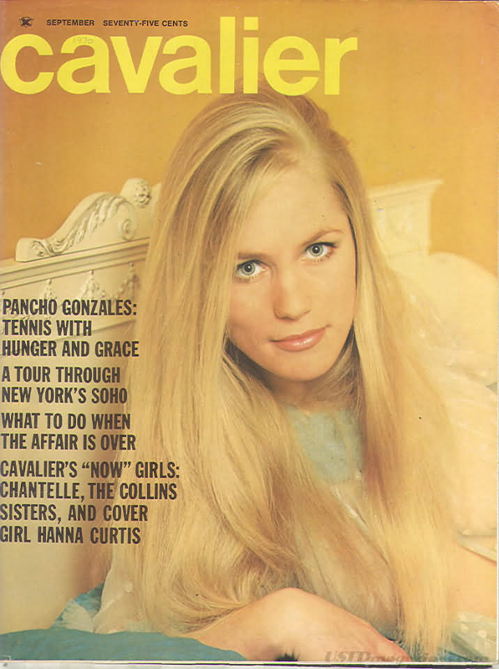 Cavalier September 1970 magazine back issue Cavalier magizine back copy Cavalier September 1970 Adult Magazine Back Issue Published by Fawcett Publications and Founded in 1952. Pancho Gonzales: Tennis With Hunger And Grace.