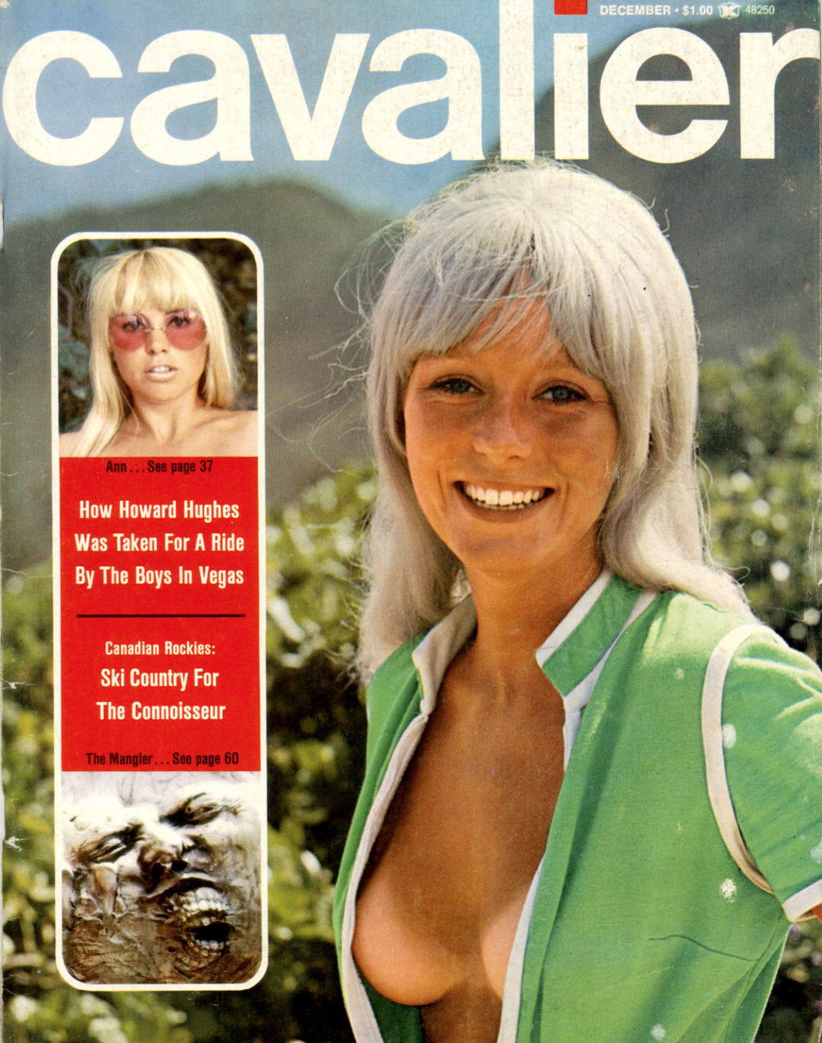 Cavalier December 1972 magazine back issue Cavalier magizine back copy Cavalier December 1972 Adult Magazine Back Issue Published by Fawcett Publications and Founded in 1952. How Howard Hughes Was Taken For A Ride By The Boys In Vegas.