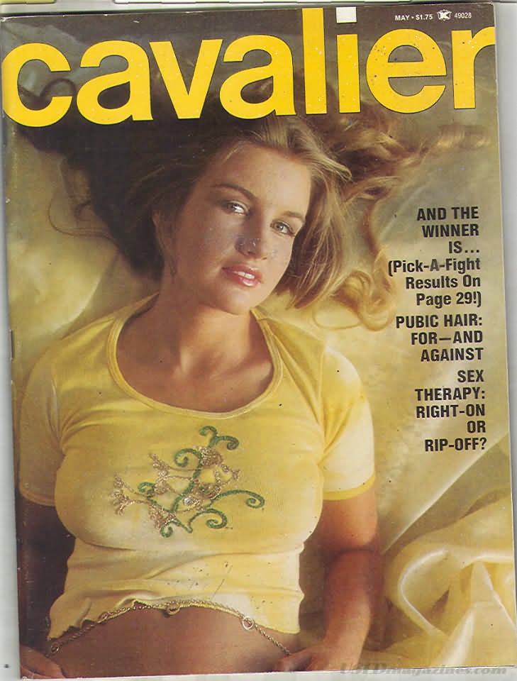 Cavalier May 1977 magazine back issue Cavalier magizine back copy Cavalier May 1977 Adult Magazine Back Issue Published by Fawcett Publications and Founded in 1952. And The Winner Is... (Pick - A - Fight Results On Page 29!.
