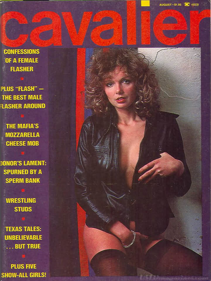 Cavalier August 1977 magazine back issue Cavalier magizine back copy Cavalier August 1977 Adult Magazine Back Issue Published by Fawcett Publications and Founded in 1952. Confessions Of A Female Flasher.