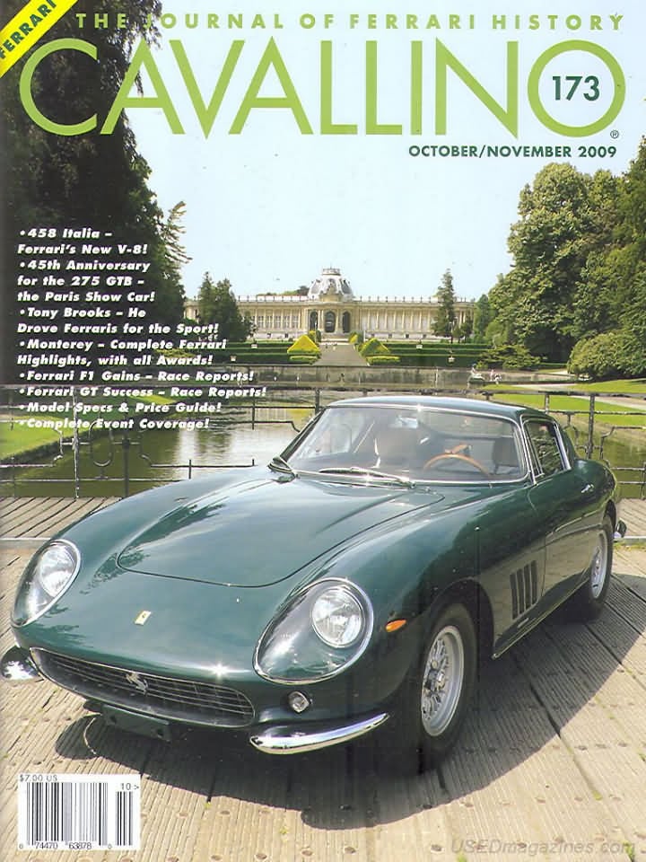 Cavalinno # 173, October/November 2009 magazine back issue Cavalinno magizine back copy 