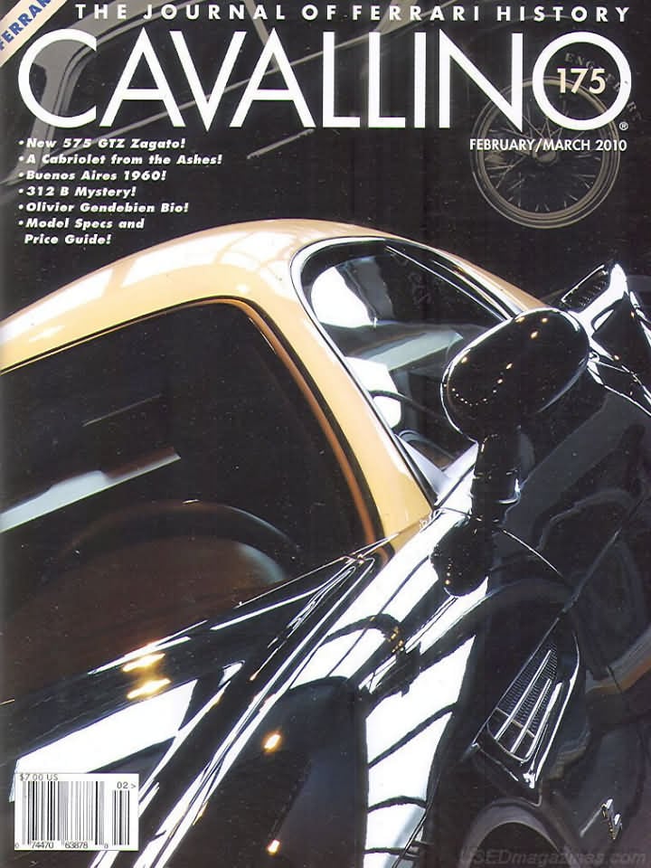 Cavalinno # 175, February/March 2010 magazine back issue Cavalinno magizine back copy 