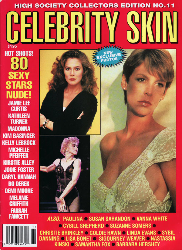 Celebrity Skin # 11 magazine back issue Celebrity Skin magizine back copy 