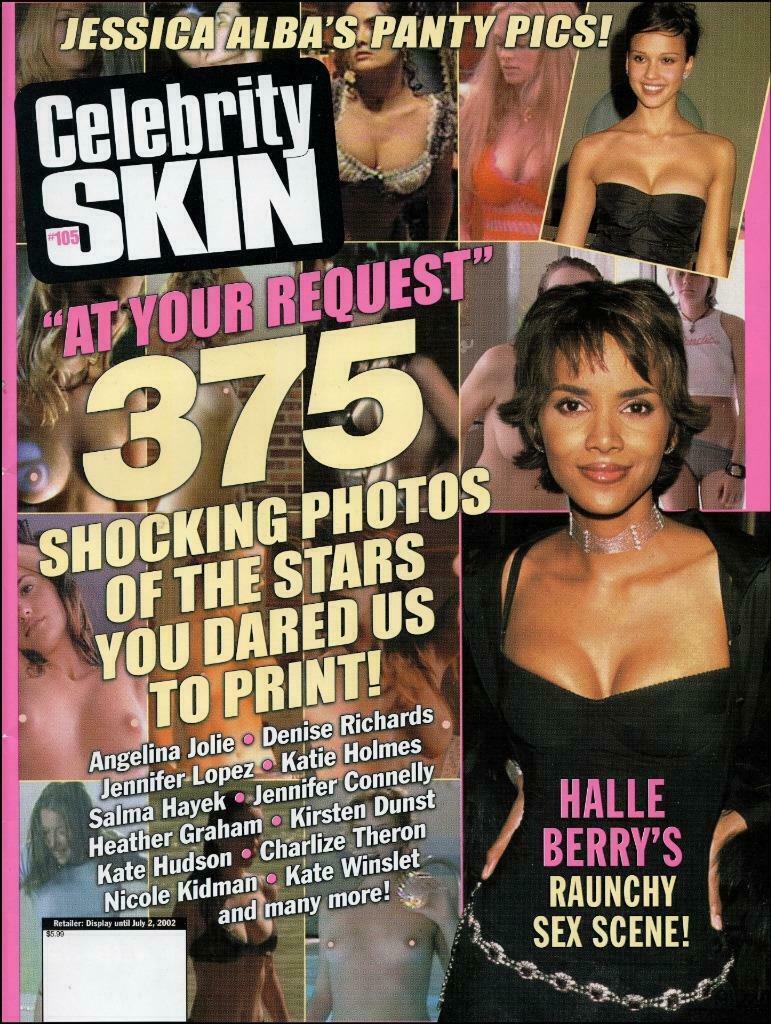 Celebrity Skin # 105 magazine back issue Celebrity Skin magizine back copy 