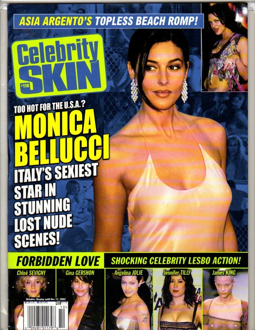 Celebrity Skin # 110 magazine back issue Celebrity Skin magizine back copy 