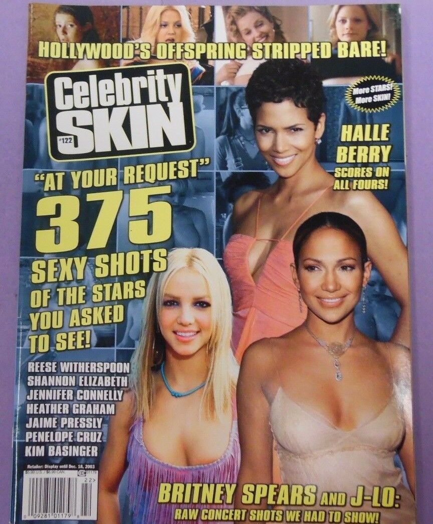 Celebrity Skin # 122 magazine back issue Celebrity Skin magizine back copy 