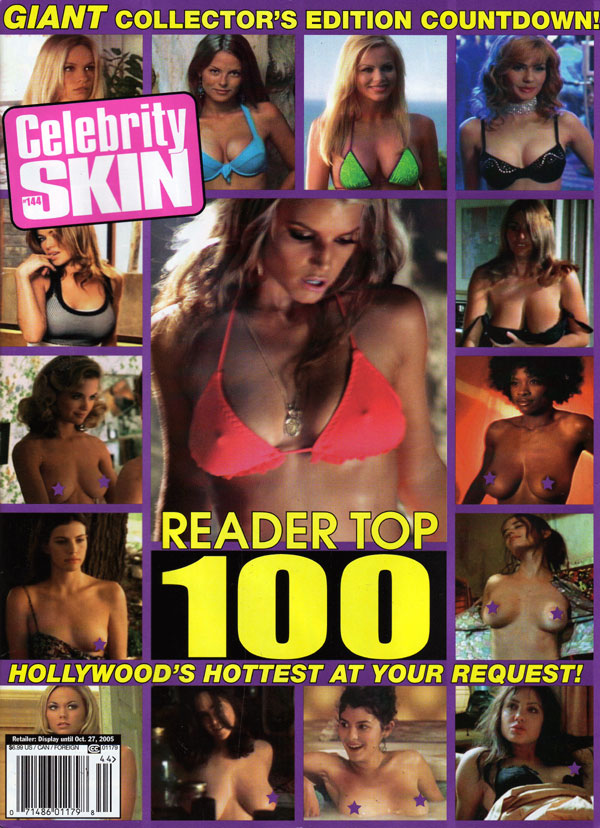 Celebrity Skin # 144, September 2005 magazine back issue Celebrity Skin magizine back copy 