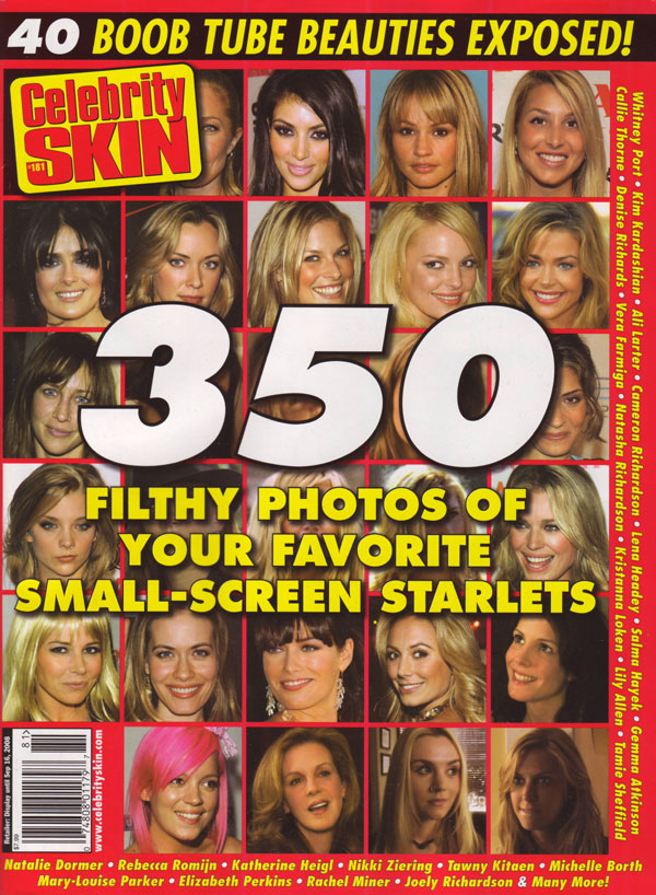 Celebrity Skin # 181 magazine back issue Celebrity Skin magizine back copy 