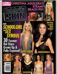 Britney Spears magazine cover appearance Celebrity Skin # 94