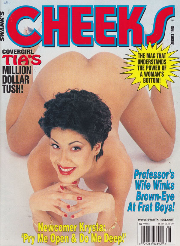 Cheeks August 1998 magazine back issue Cheeks magizine back copy cheeks magazine 1998 back issues hot sexy nude women explicit ass shots anal sexxx pictorials butts 