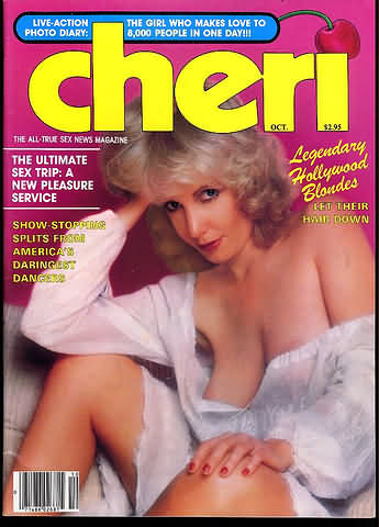 Cheri October 1982 magazine back issue Cheri magizine back copy Cheri October 1982 Adult Vintage Magazine Back Issue Published by Cheri Publishing Group. The Ultimate Sex Trip: A New Pleasure Service.