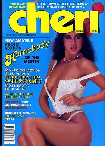 Cheri March 1984 magazine back issue Cheri magizine back copy Cheri March 1984 Adult Vintage Magazine Back Issue Published by Cheri Publishing Group. New Amateur Photo Section Homebody Of The Month.
