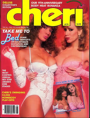 Cheri August 1985 magazine back issue Cheri magizine back copy Cheri August 1985 Adult Vintage Magazine Back Issue Published by Cheri Publishing Group. Covergirl Diane Bentley & Cherry Bomb (Nude Centerfold) .