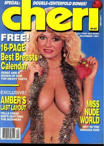 Cheri December 1987 magazine back issue Cheri magizine back copy Cheri December 1987 Adult Vintage Magazine Back Issue Published by Cheri Publishing Group. Free! 16 Page Best Breasts Calendar.