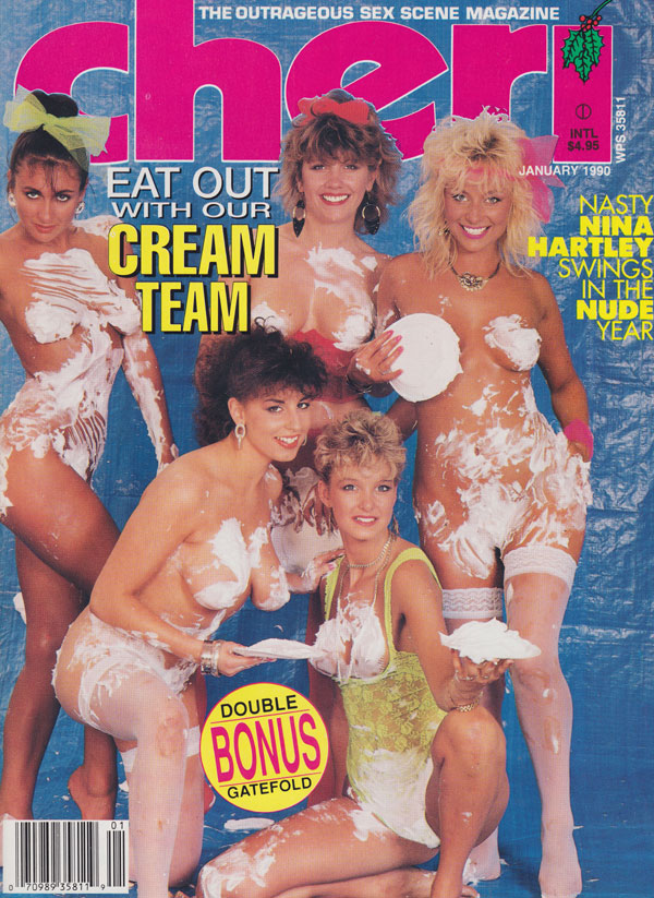 Cheri January 1990 magazine back issue Cheri magizine back copy cheri magazine back issues 1990 hot lesbian orgy photos nina hartley hottest pornstars xxx explicit 