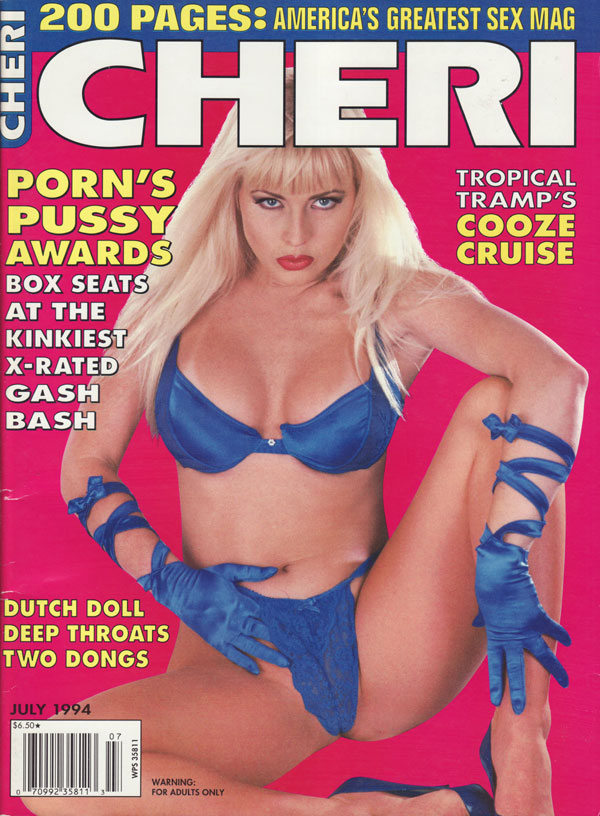 Cheri July 1994 magazine back issue Cheri magizine back copy Cheri July 1994 Adult Vintage Magazine Back Issue Published by Cheri Publishing Group. Covergirl Suzanne Somer (Nude) .