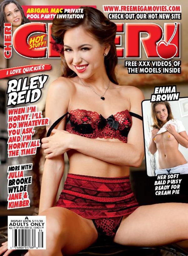 Cheri # 286, January 2020, Cheri # 286, January 2020 Adult Vintage Magazine Back Issue Published by Cheri Publishing Group. Covergirl Riley Reid (Nude) ., Covergirl Riley Reid (Nude) 