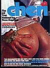 Cheri September 1977 magazine back issue cover image