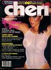 Aneta B magazine cover appearance Cheri November 1983
