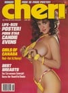 Candie Evens magazine pictorial Cheri June 1987