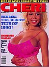 Cheri December 1990 magazine back issue cover image