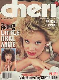 Krystal Steal magazine pictorial Cheri International February 1987