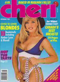 Anita Hengher magazine pictorial Cheri International November 1988