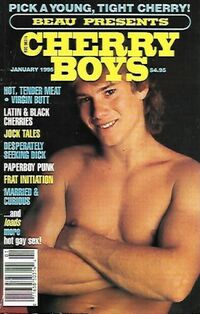 Cherry Boys January 1995 magazine back issue cover image