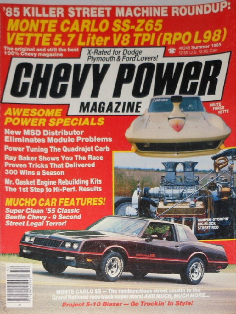 Chevy Power # 111, Summer 1985, , '85 Killer Street Machine Round