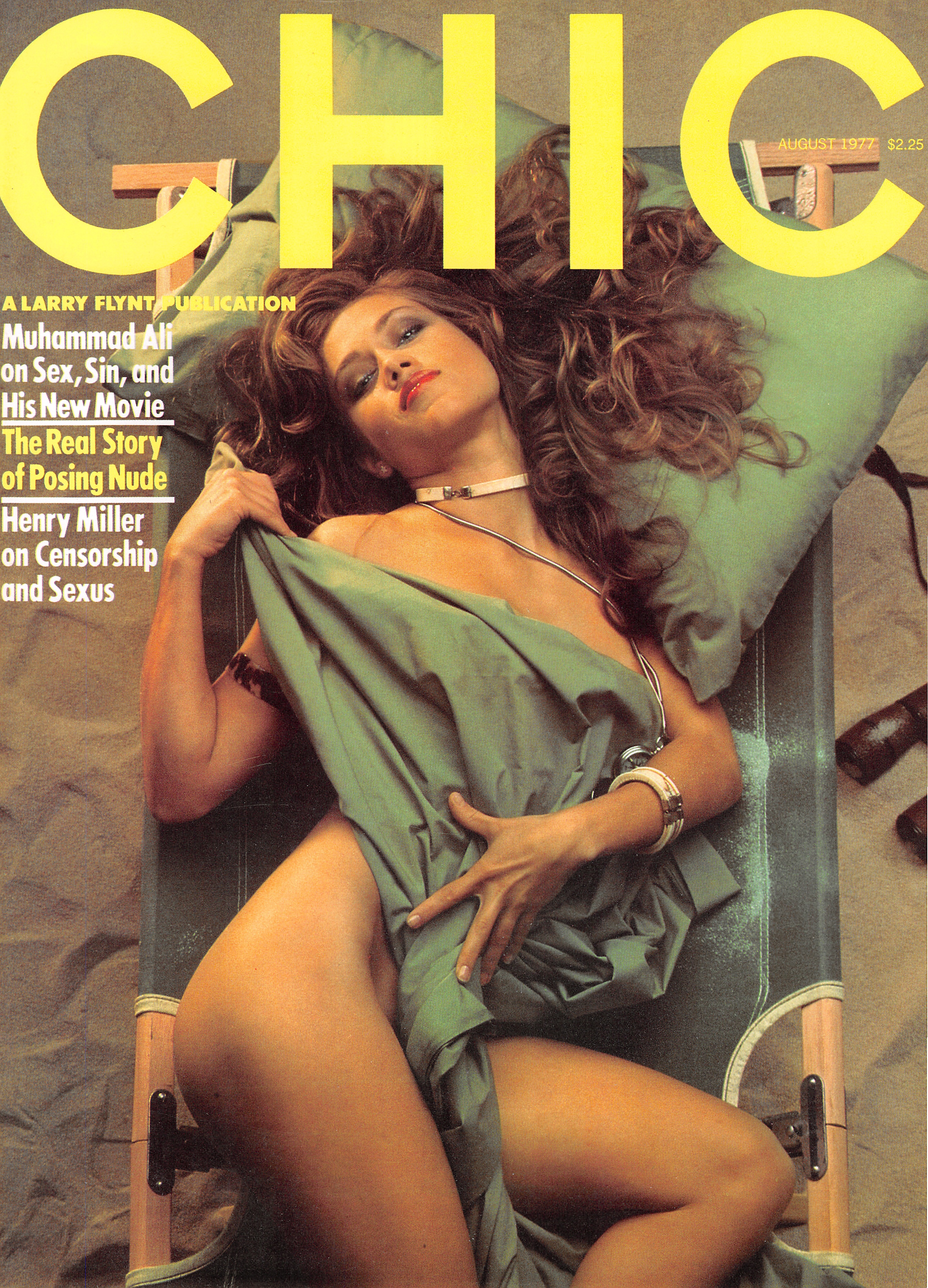Chic August 1977 magazine back issue Chic magizine back copy Chic August 1977 Adult Pornographic Magazine Back Issue Published by LFP, Larry Flynt Publications. Covergirl Marsha (Nude Centerfold) .