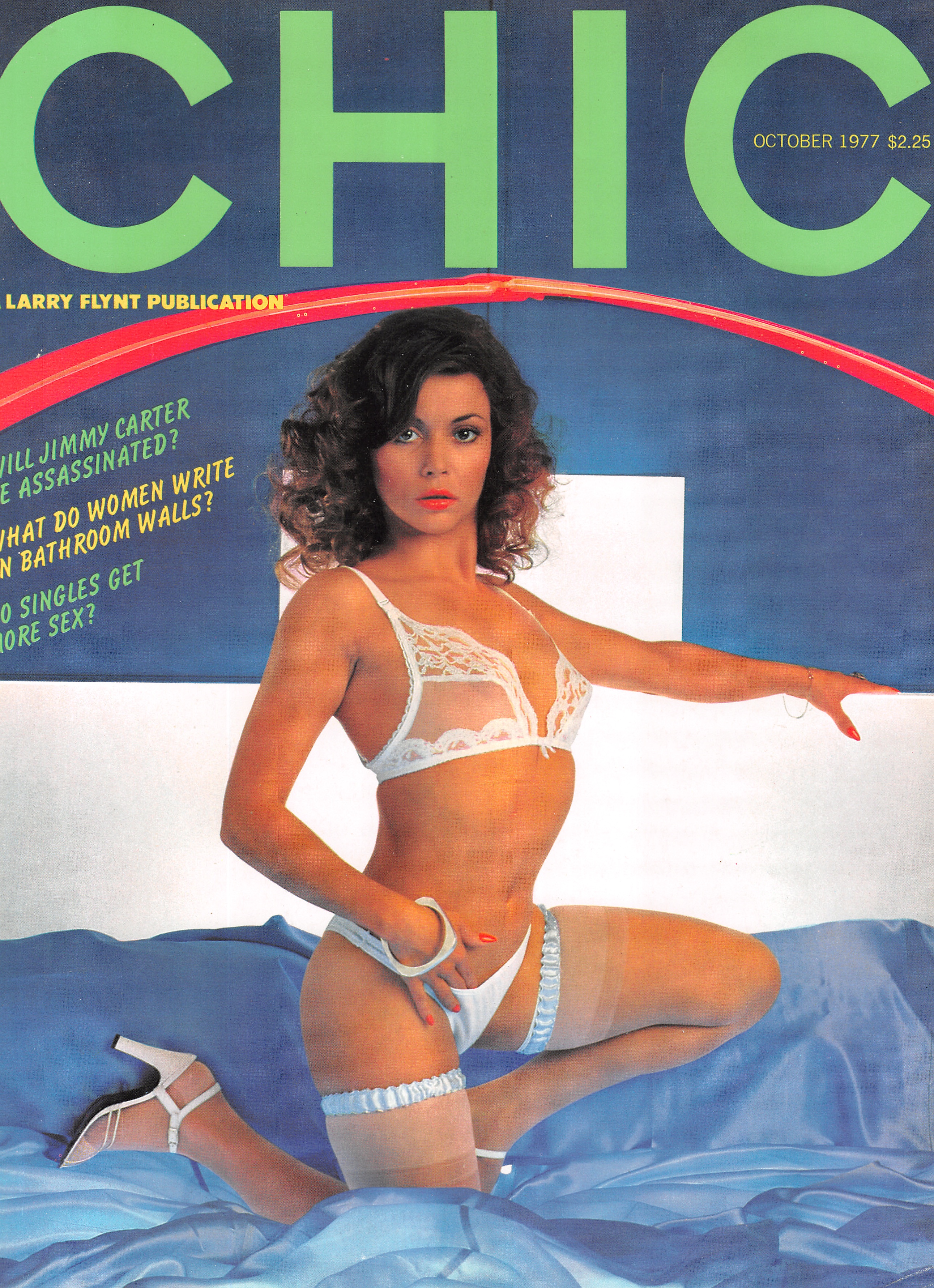 Chic October 1977 magazine back issue Chic magizine back copy Chic October 1977 Adult Pornographic Magazine Back Issue Published by LFP, Larry Flynt Publications. Covergirl Kathleen (Nude Centerfold) .