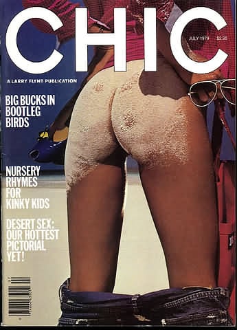 Chic July 1979 magazine back issue Chic magizine back copy Chic July 1979 Adult Pornographic Magazine Back Issue Published by LFP, Larry Flynt Publications. Big Bucks In Bootleg Birds.