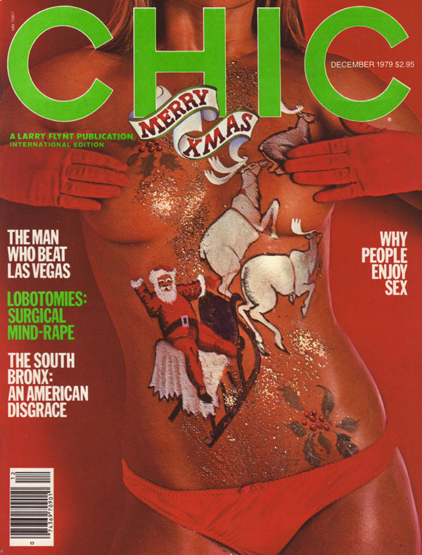 Chic December 1979 magazine back issue Chic magizine back copy larry flynt publication chic magazine back issues dec 79 xxx pix hot horny nude girls politics medic