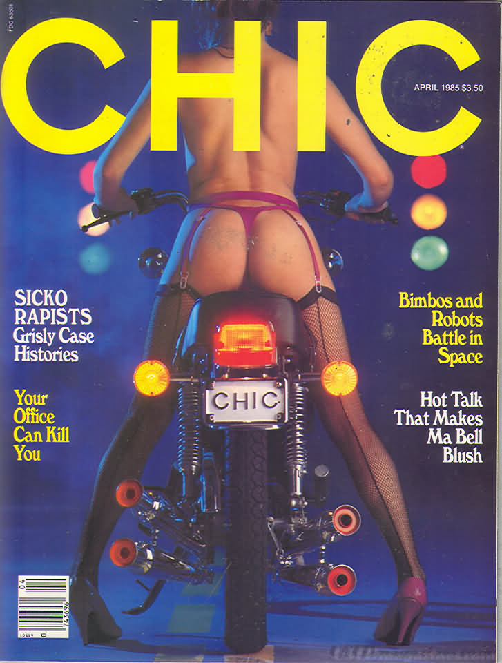 Chic April 1985 magazine back issue Chic magizine back copy Chic April 1985 Adult Pornographic Magazine Back Issue Published by LFP, Larry Flynt Publications. Covergirl Randi (Nude Centerfold) .