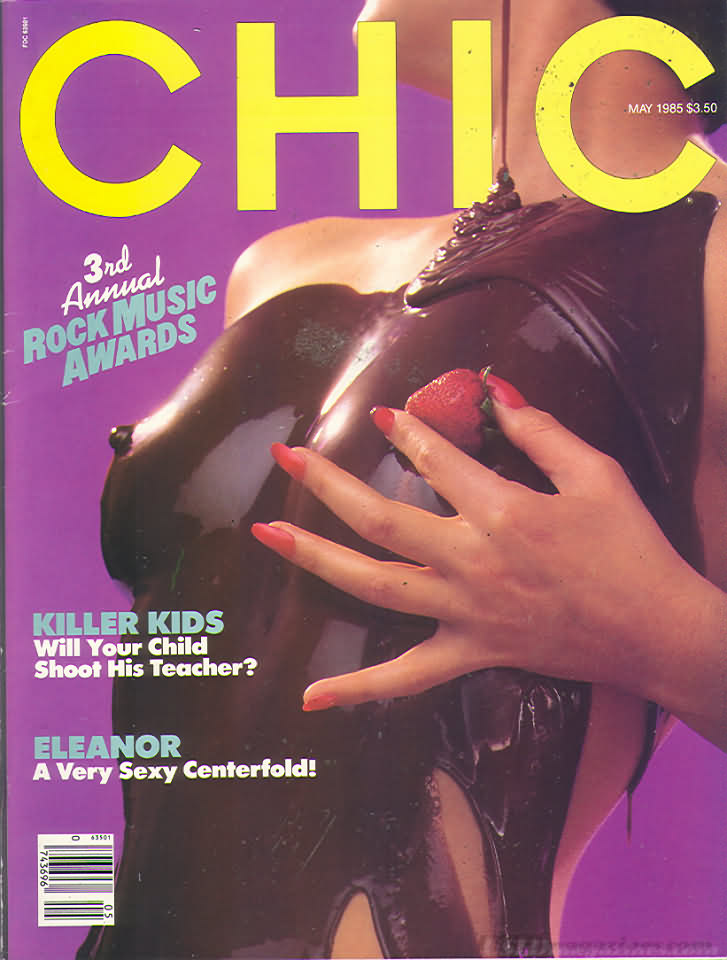 Chic May 1985 magazine back issue Chic magizine back copy Chic May 1985 Adult Pornographic Magazine Back Issue Published by LFP, Larry Flynt Publications. 3rd Annual Rock Music Awards.