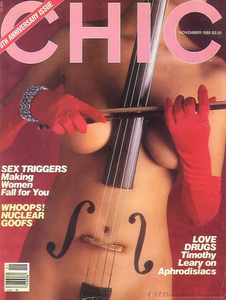 Chic November 1985 magazine back issue Chic magizine back copy Chic November 1985 Adult Pornographic Magazine Back Issue Published by LFP, Larry Flynt Publications. Sex Triggers Making Women Fall For You.