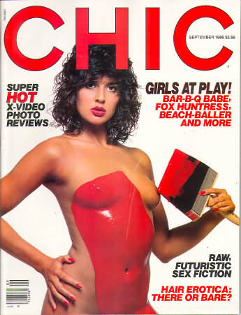 Chic September 1986 magazine back issue Chic magizine back copy Chic September 1986 Adult Pornographic Magazine Back Issue Published by LFP, Larry Flynt Publications. Covergirl Mavis (Nude Centerfold) .