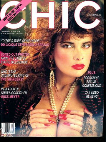 Chic June 1987 magazine back issue Chic magizine back copy Chic June 1987 Adult Pornographic Magazine Back Issue Published by LFP, Larry Flynt Publications. Covergirl Solange (Nude Centerfold) .