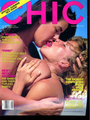 Chic August 1987 magazine back issue Chic magizine back copy Chic August 1987 Adult Pornographic Magazine Back Issue Published by LFP, Larry Flynt Publications. Covergirl Barbara Dare & Ruthie (Nude Centerfold) .