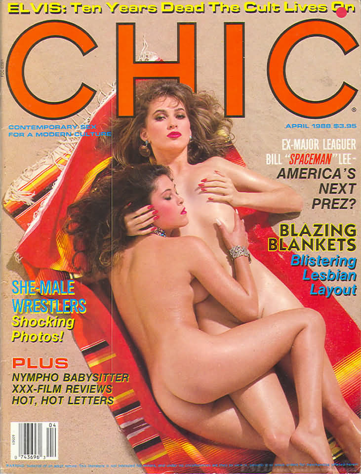 Chic April 1988 magazine back issue Chic magizine back copy Chic April 1988 Adult Pornographic Magazine Back Issue Published by LFP, Larry Flynt Publications. Covergirl Dahlia (Nude Centerfold) .