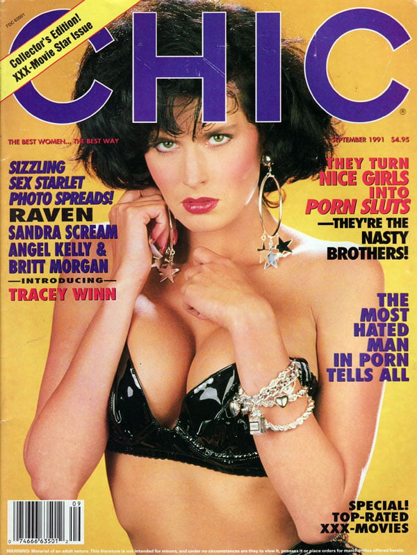 Chic September 1991 magazine back issue Chic magizine back copy Chic September 1991 Adult Pornographic Magazine Back Issue Published by LFP, Larry Flynt Publications. Covergirl Raven (Nude Centerfold) .