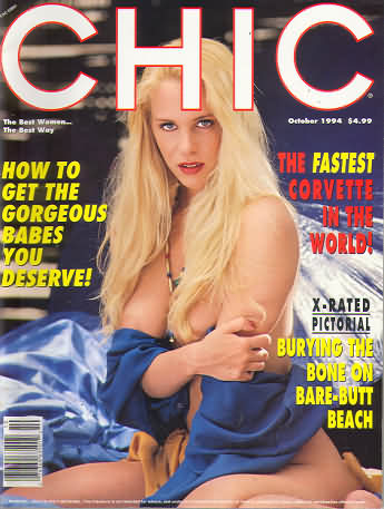 Chic October 1994 magazine back issue Chic magizine back copy Chic October 1994 Adult Pornographic Magazine Back Issue Published by LFP, Larry Flynt Publications. Covergirl Christina Angel (Nude) .