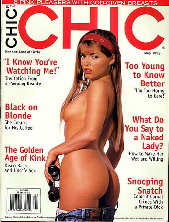 Chic May 1998 magazine back issue Chic magizine back copy Chic May 1998 Adult Pornographic Magazine Back Issue Published by LFP, Larry Flynt Publications. Covergirl Kathleen (Nude Centerfold) .