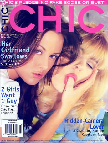Chic November 1998 magazine back issue Chic magizine back copy Chic November 1998 Adult Pornographic Magazine Back Issue Published by LFP, Larry Flynt Publications. Covergirl Beverly & Kristian (Nude) .