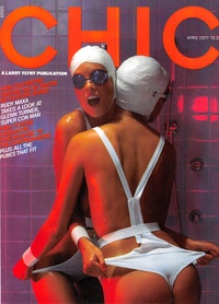 Chic April 1977 magazine back issue cover image