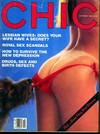 Chic October 1982 magazine back issue cover image