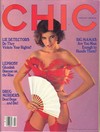 Chic February 1985 magazine back issue cover image
