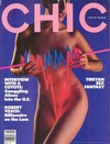 Chic August 1985 magazine back issue cover image